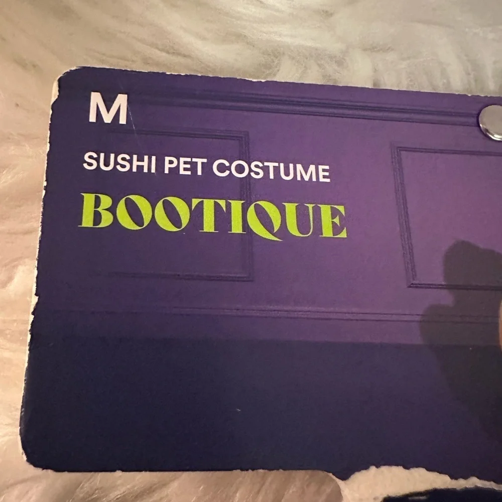 💙3/$20 Bootique Sushi Pet Costume with Purple and Green